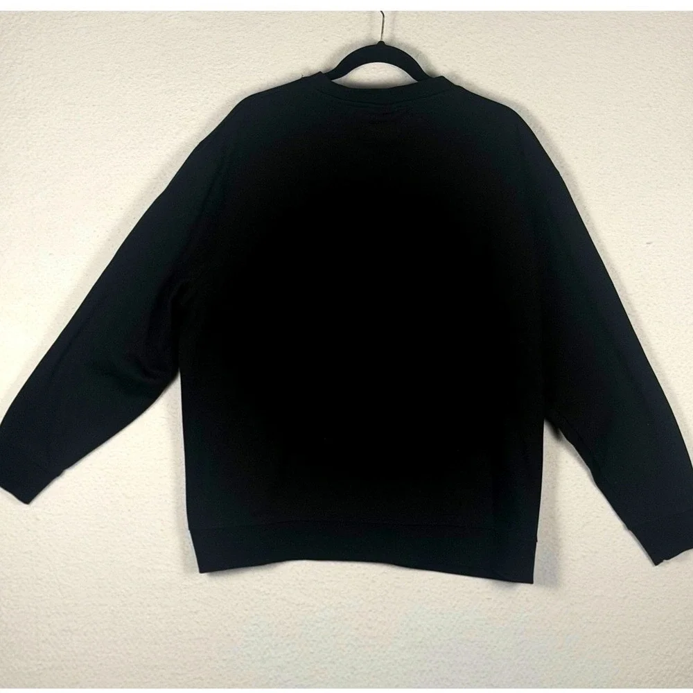 Tesla Motors Crewneck Sweatshirt Black Unisex XL‎ TSL7865BK Logo Pullover